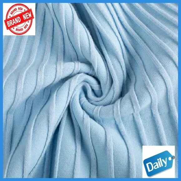 Girls Long Sleeve Knit Sweater Dress A-Line Fall Winter Casual - Picture 5 of 8